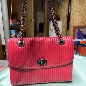 Coach Quilted Parker bag